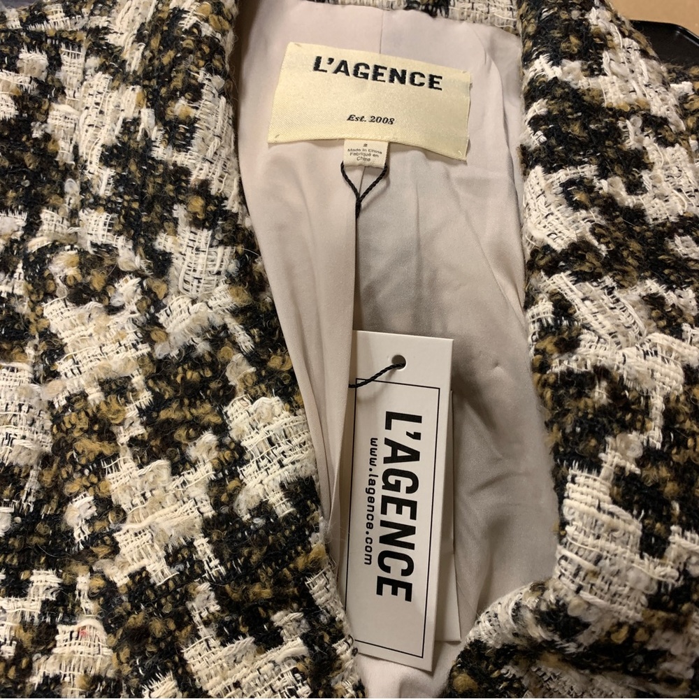 - NEW L’AGENCE Kenzie Double Breasted Blazer BX2 - Picture 7 of 7